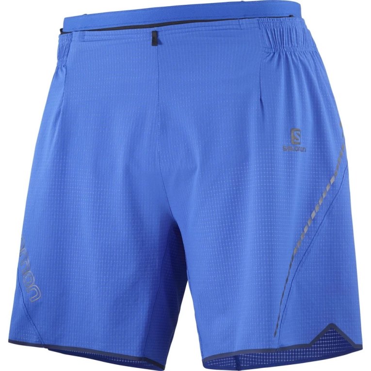 Calções Salomon Sense Aero 7'' Masculino Azuis | PT D05371